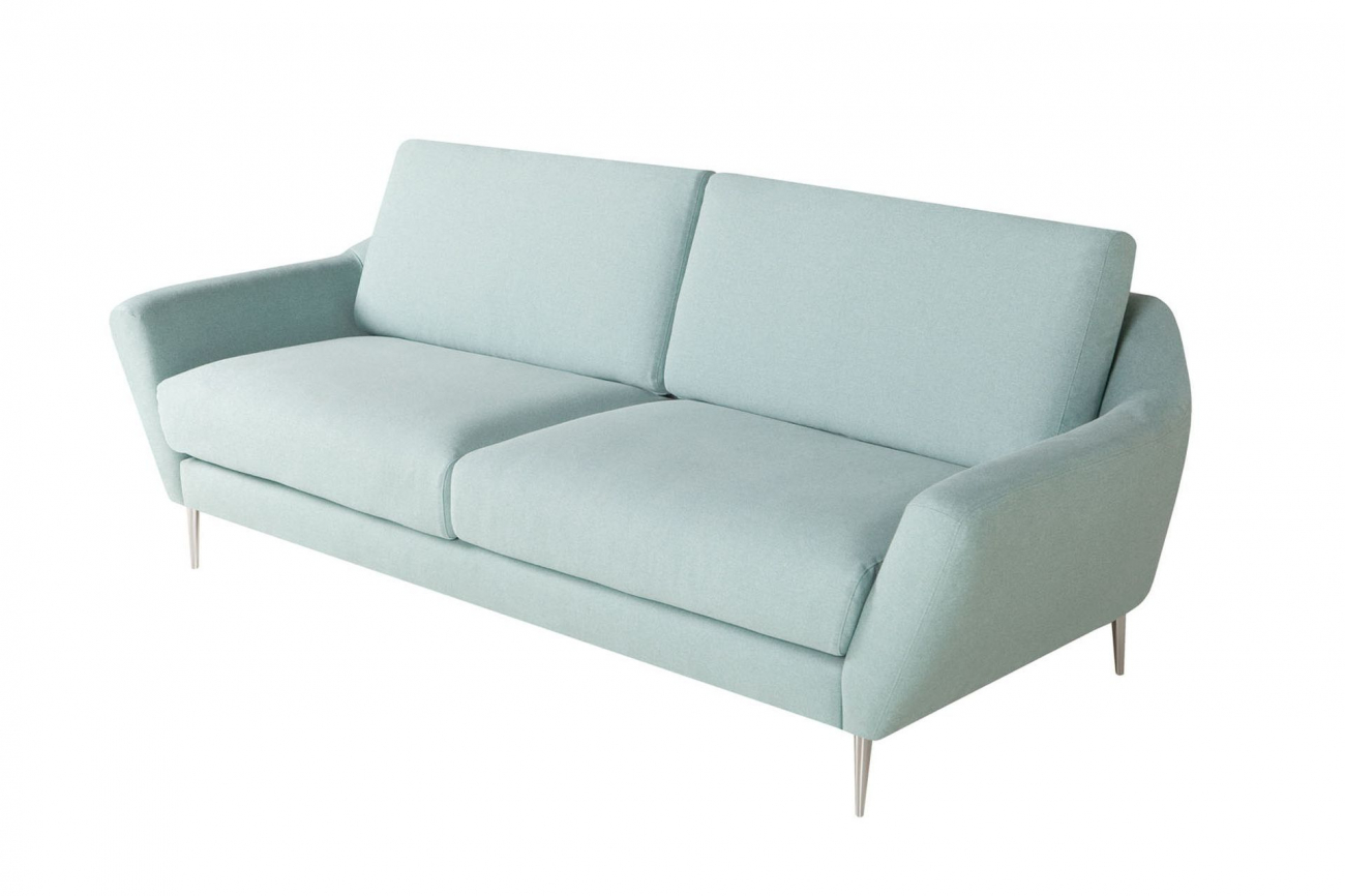 Диван трехместный прямой голубой Agda SITS AGDA 191854 Голубой  - Вид №5