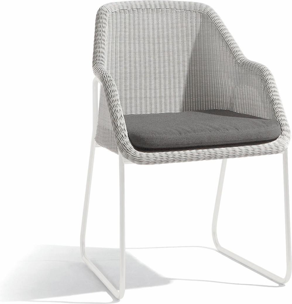 MNST1089 Стул белый шнур 2мм белый Manutti Mood