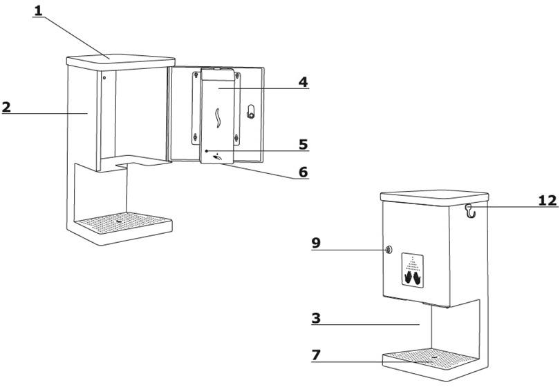 MDD Инфракрасный дозатор  Dzw2  - Вид №1