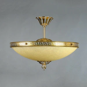 Потолочный светильник Ambiente Tenerife 02166/40 PL WP AMBIENTE ДИЗАЙНЕРСКИЕ, TENERIFE 201285 Бронза;желтый