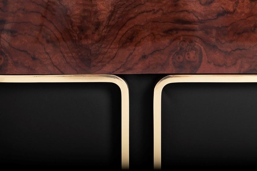 LUXXU Табурет высокий кожаный с подставкой для ног Nura sun-id-1486654 - Вид №4