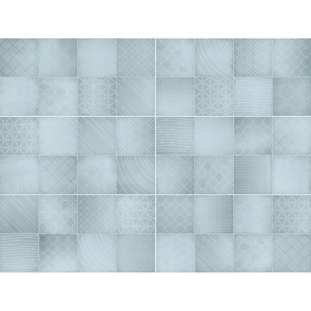 Плитка настенная Alma Ceramica Richard 24.9x50 см 1.1205 м² цвет бирюзовый STLM-2109078 - Вид №1