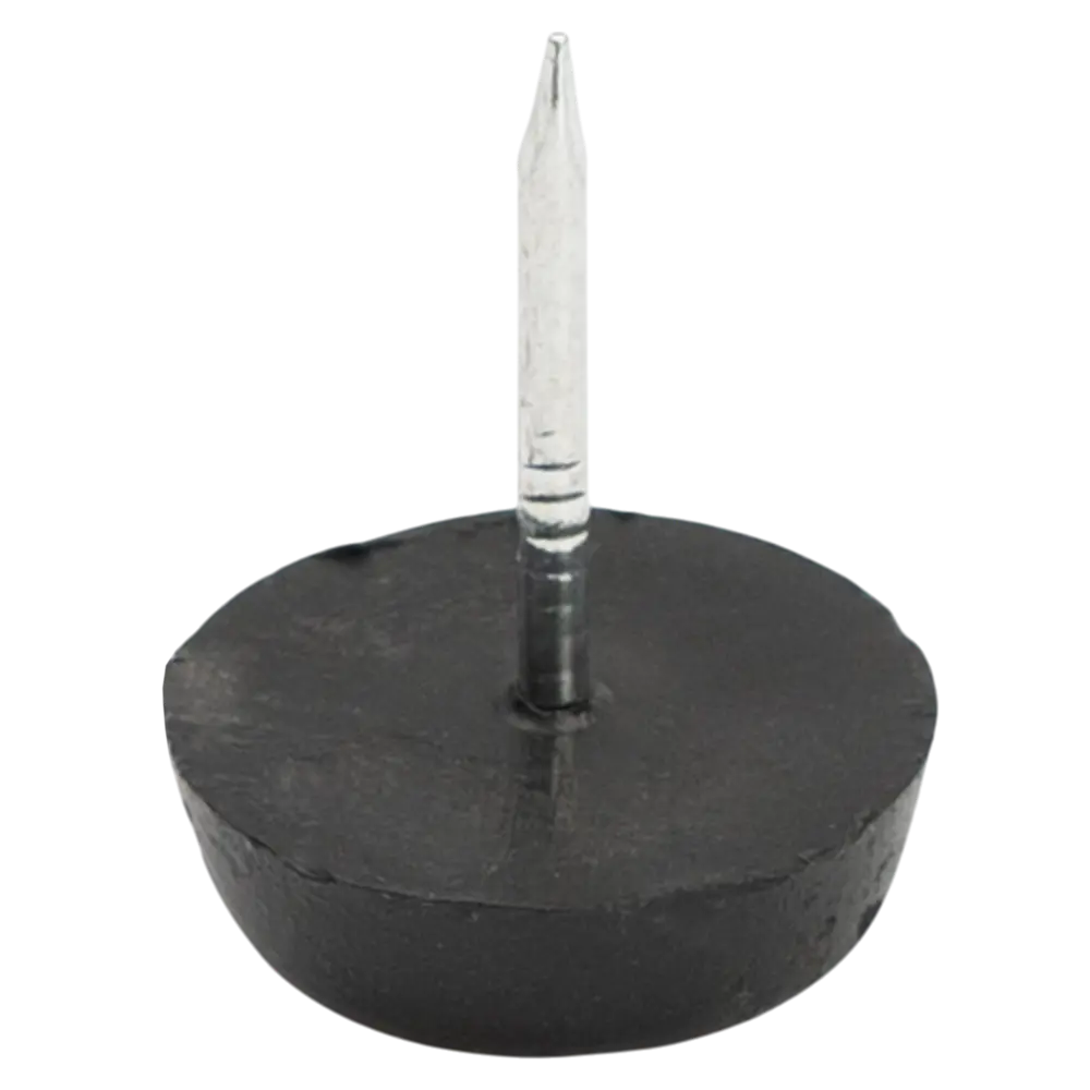 Подпятник на гвозде Tech-Krep круглый 20x14 мм пластик цвет черный 4 шт Santreyd STLM-2060048 - Вид №2