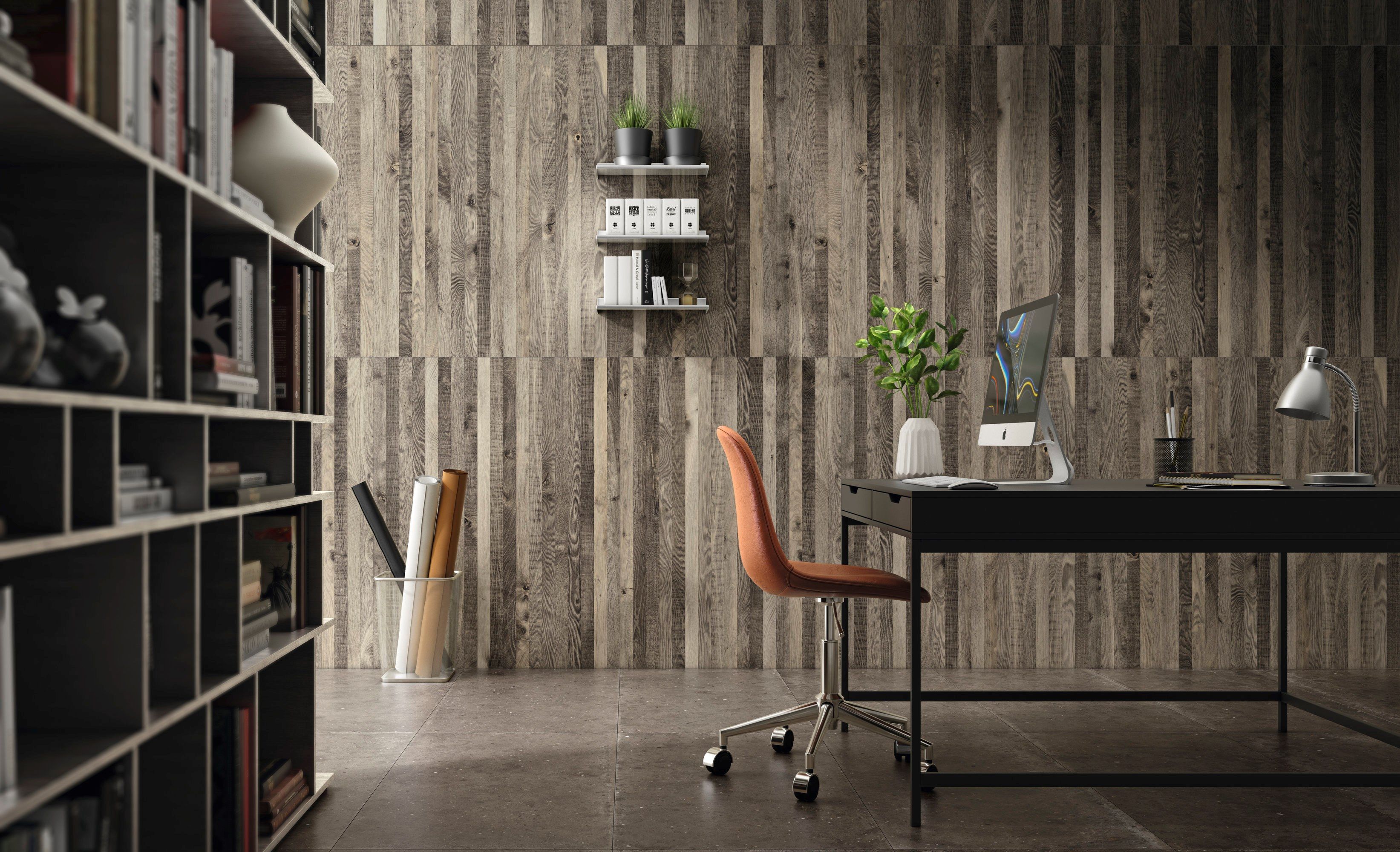 Пол / облицовка керамогранита под дерево IRIS Ceramica I-Wall ARCH-00024794 - Вид №4