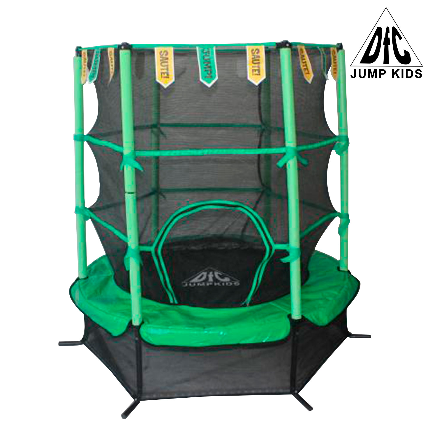 Батут jump kids 55, 14 кг DFC sun-id-2068360