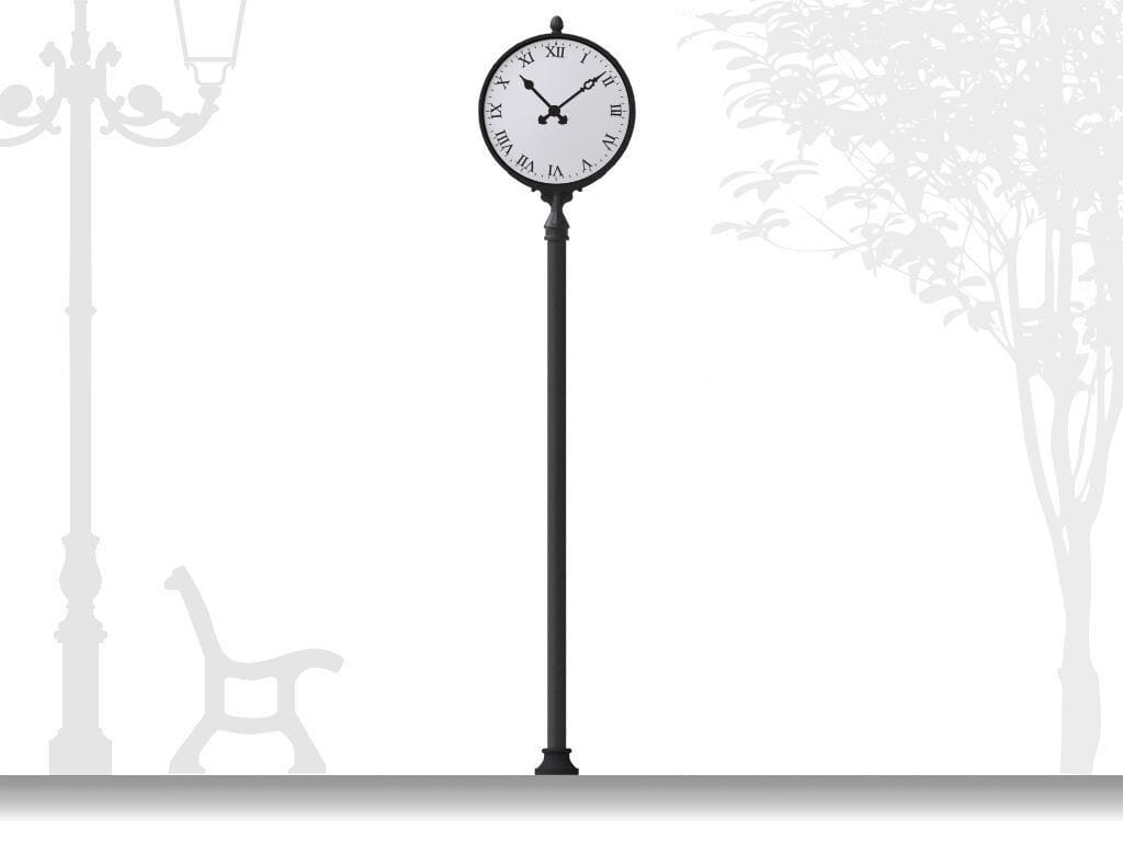 Стальные уличные часы EUROCOMITALIA классическая мебель ARCH-00072344 - Вид №1