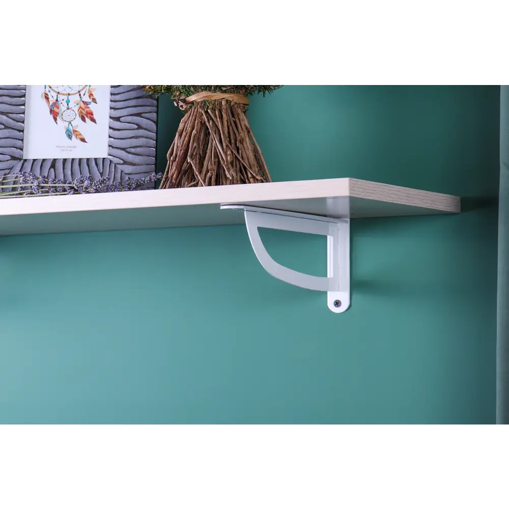 Кронштейн Larvij D-Wall для полок и вешалок - стальной, белый 84908739 STLM-0057079 - Вид №4