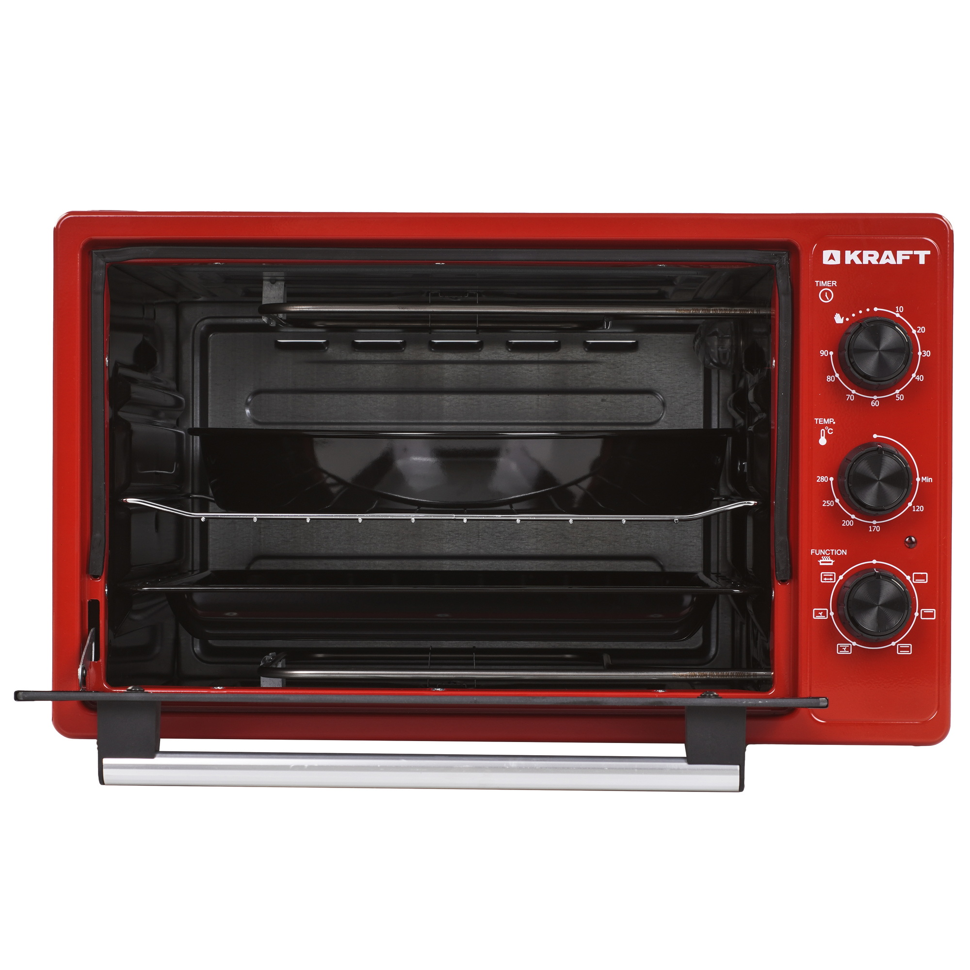 9265947 Мини-печь Kraft KN-MO 3904 FRKR красный STDN-0099014 - Вид №5