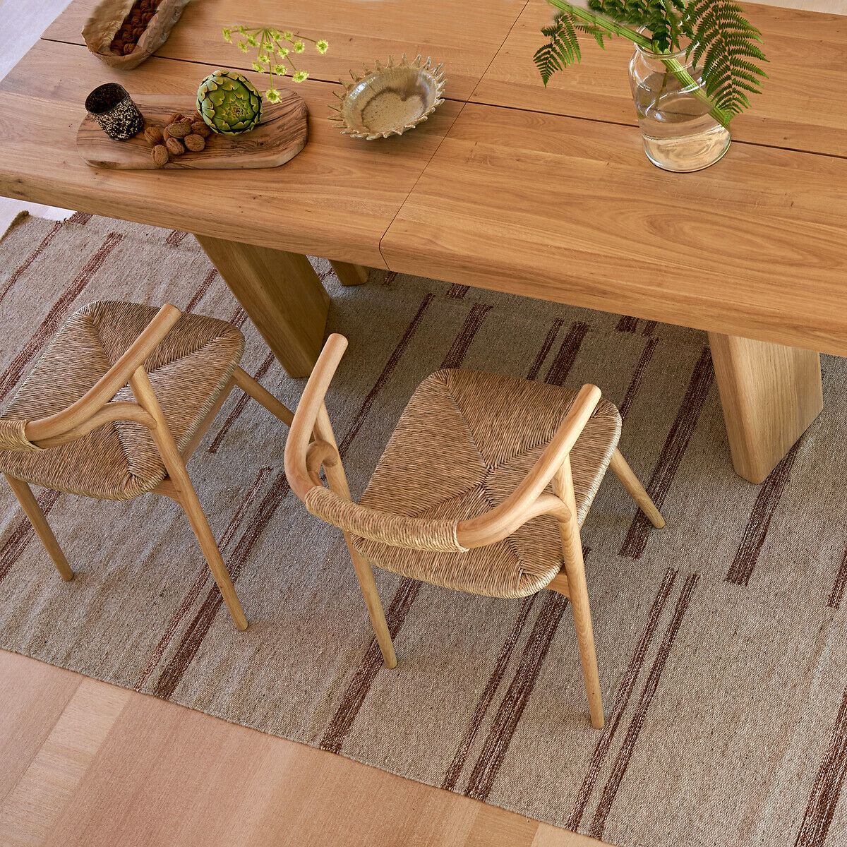 Выдвижной прямоугольный стол из дуба AMPM Olaga ARCH-00151812 - Вид №8