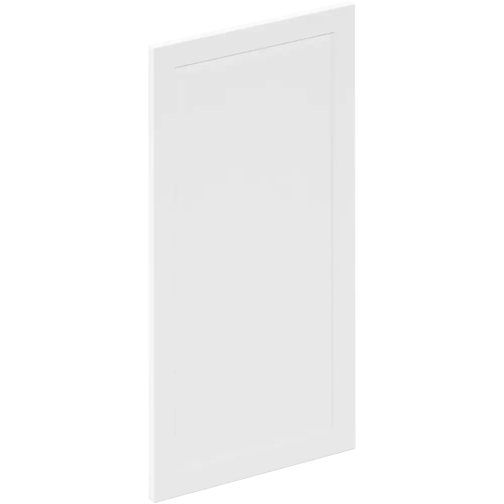 Фасад кухонный DELINIA ID Ньюпорт матовый белый 39.7×76.5 см 82010395 STLM-0017285 - Вид №1