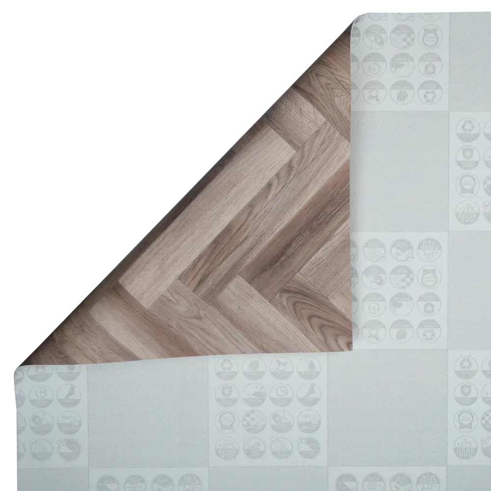 Линолеум бытовой KREAFORTA «Неглинка» 32 класс 4 м - коричневый под паркет 89431523 STLM-1566353 - Вид №3