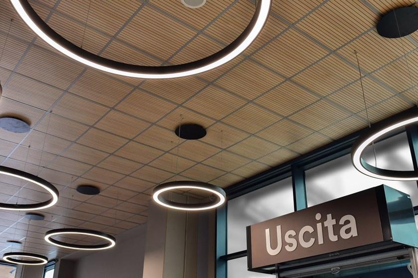 SOFT SOUND Звукопоглощающий подвесной потолок из огнестойкого мдф Soft top sun-id-1358270 - Вид №13