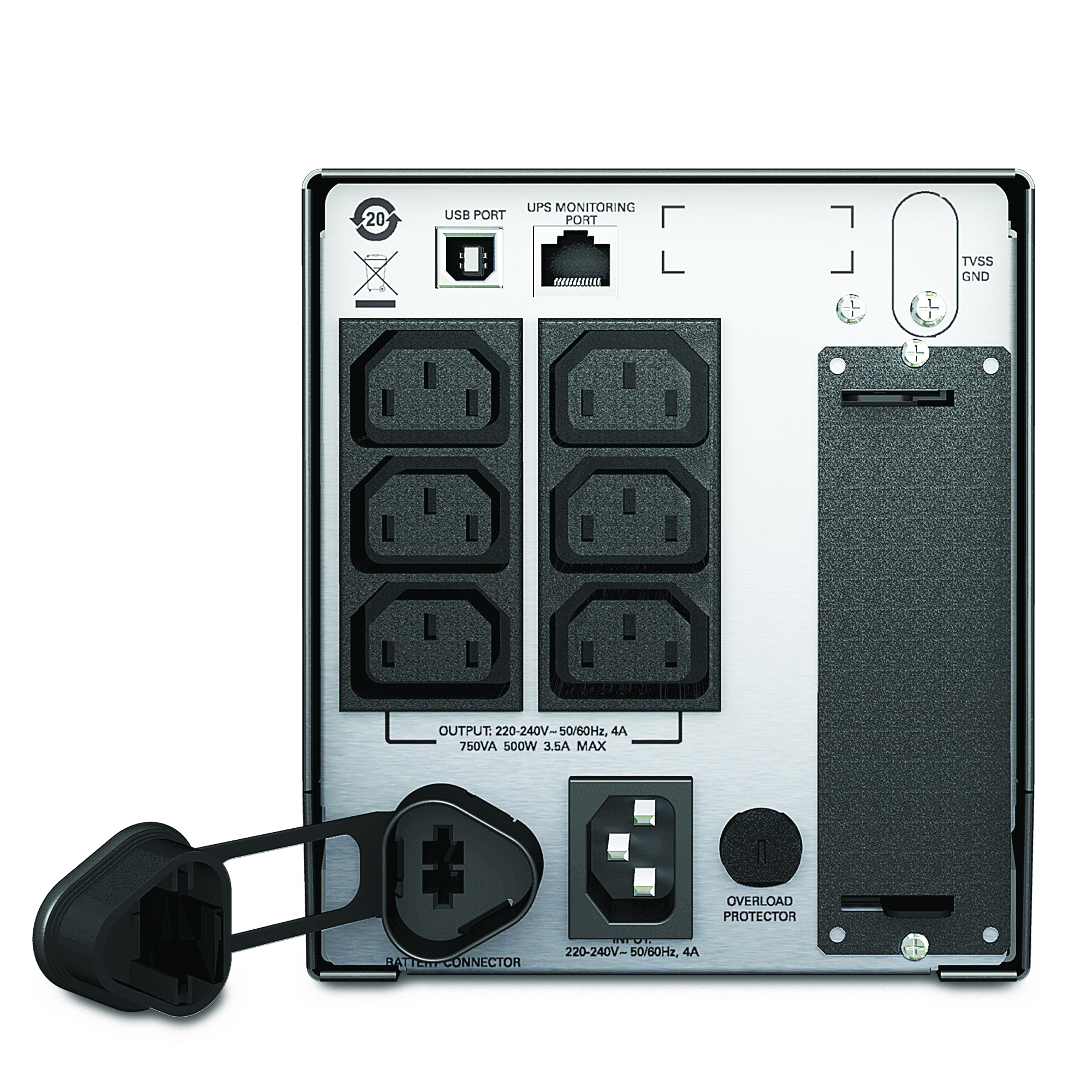 SMT750I smart-ups 750va lcd 230v APC Santreyd  - Вид №1