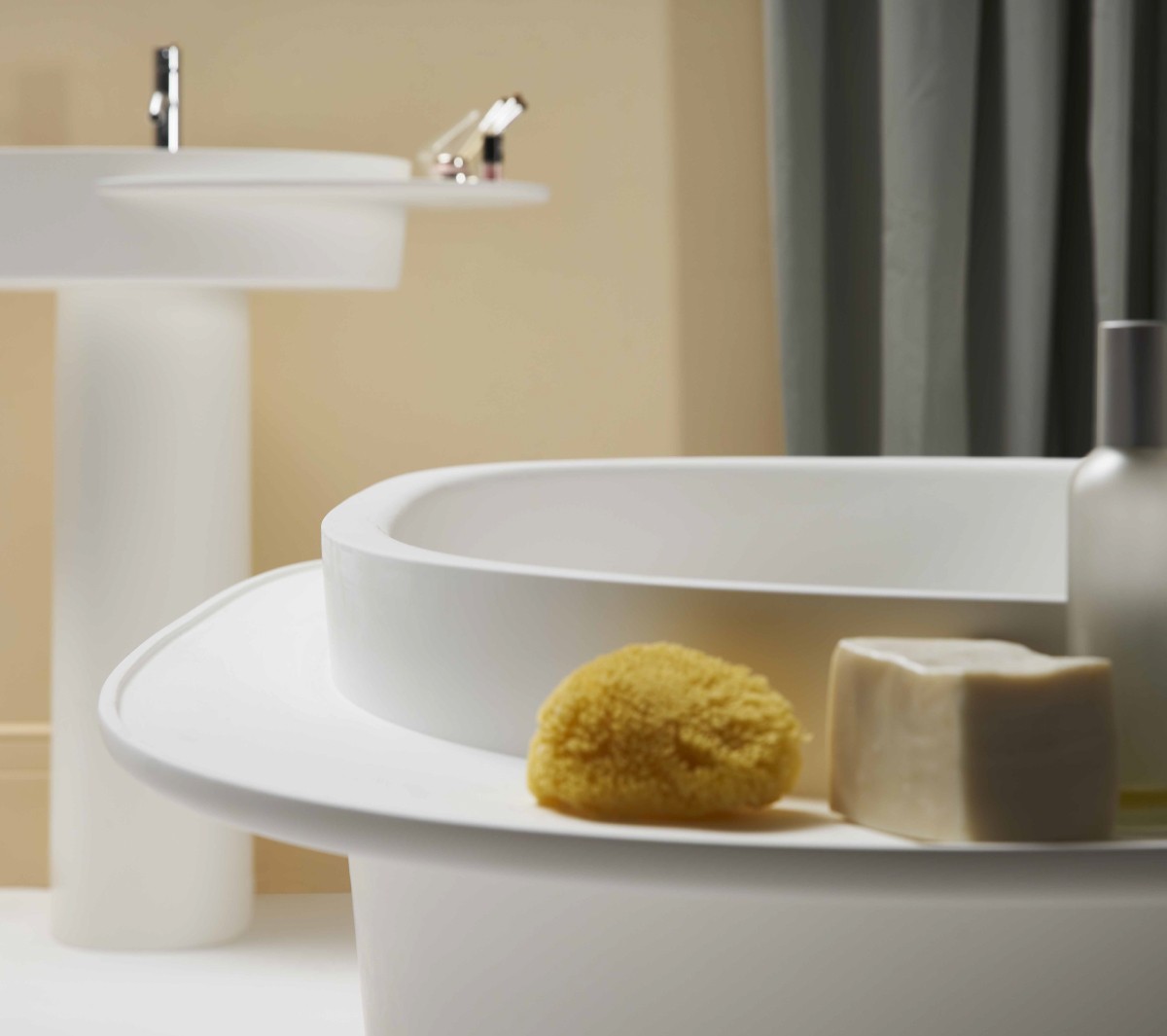 Ex.T Plateau Ванна с полкой слева EXVAPLAT/MESX - Вид №6
