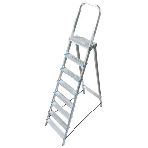 LADDERBEL Стремянка алюминиевая 8-ступенчатая с противоскользящим покрытием 12422008