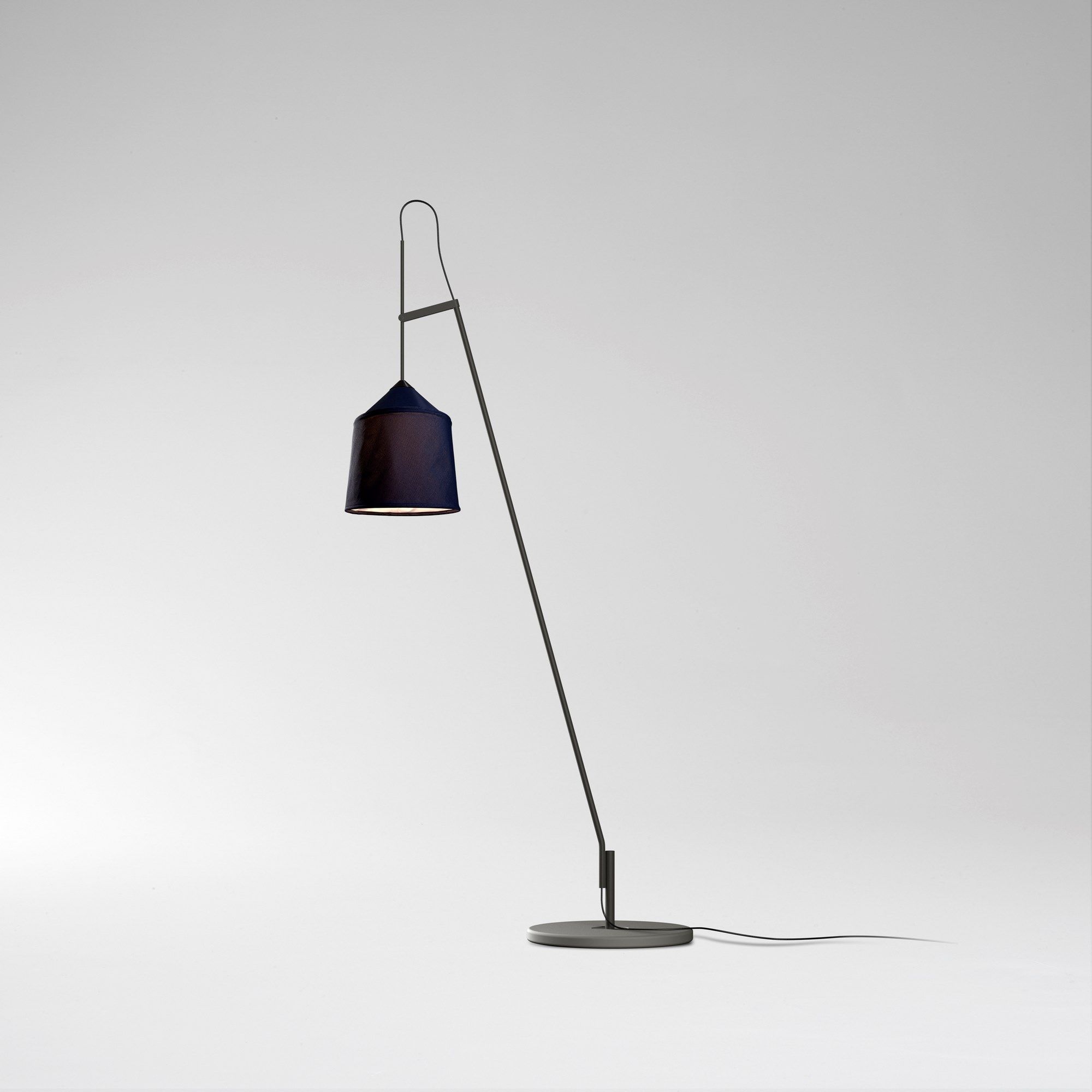 Напольная лампа из нержавеющей стали и текстилена Marset Jaima ARCH-00132175 - Вид №4
