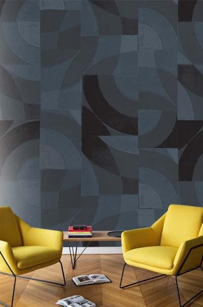 Геометрические панорамные обои Anastasie 6242301-10 Santreyd - Вид №2