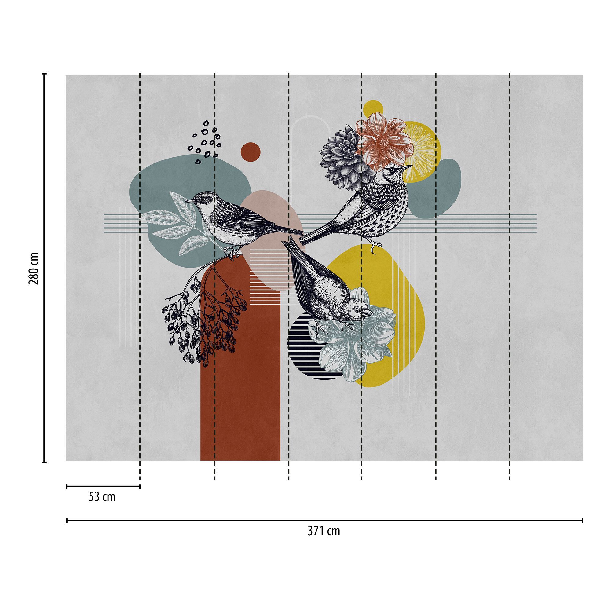 Нетканые обои с животными Architects Paper The Wall III ARCH-00135877 - Вид №2