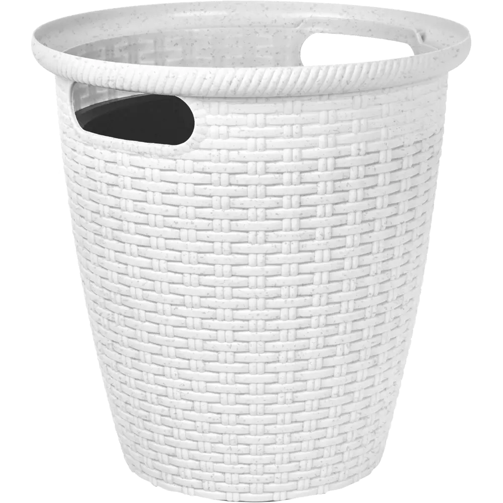 Кашпо для цветов Ingreen Rattan ø38 h37.8 см v30 л пластик мраморный STLM-2028109