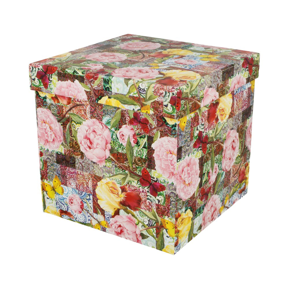 102/9 Коробка карт/крафт № 04 19 х 19 х 19 см куб ККБ Grand Gift 