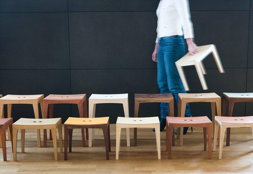 sixay furniture Низкий деревянный табурет в современном стиле Otto sun-id-1371450 - Вид №10