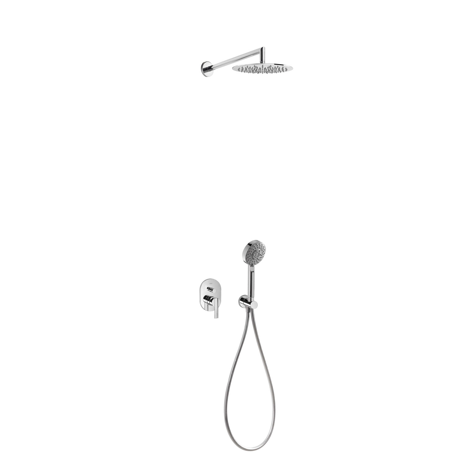 Комплект 2-ходового скрытого смесителя для душа с одной ручкой LEX-ALP-18188005 TRES