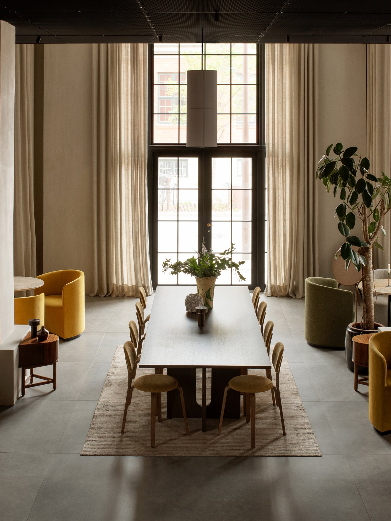 5709262050833 Afteroom Plus, Обеденный стул на деревянной основе, обитый LuceLight  - Вид №7