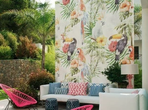 Wall&decò Тропические уличные обои Out system 16