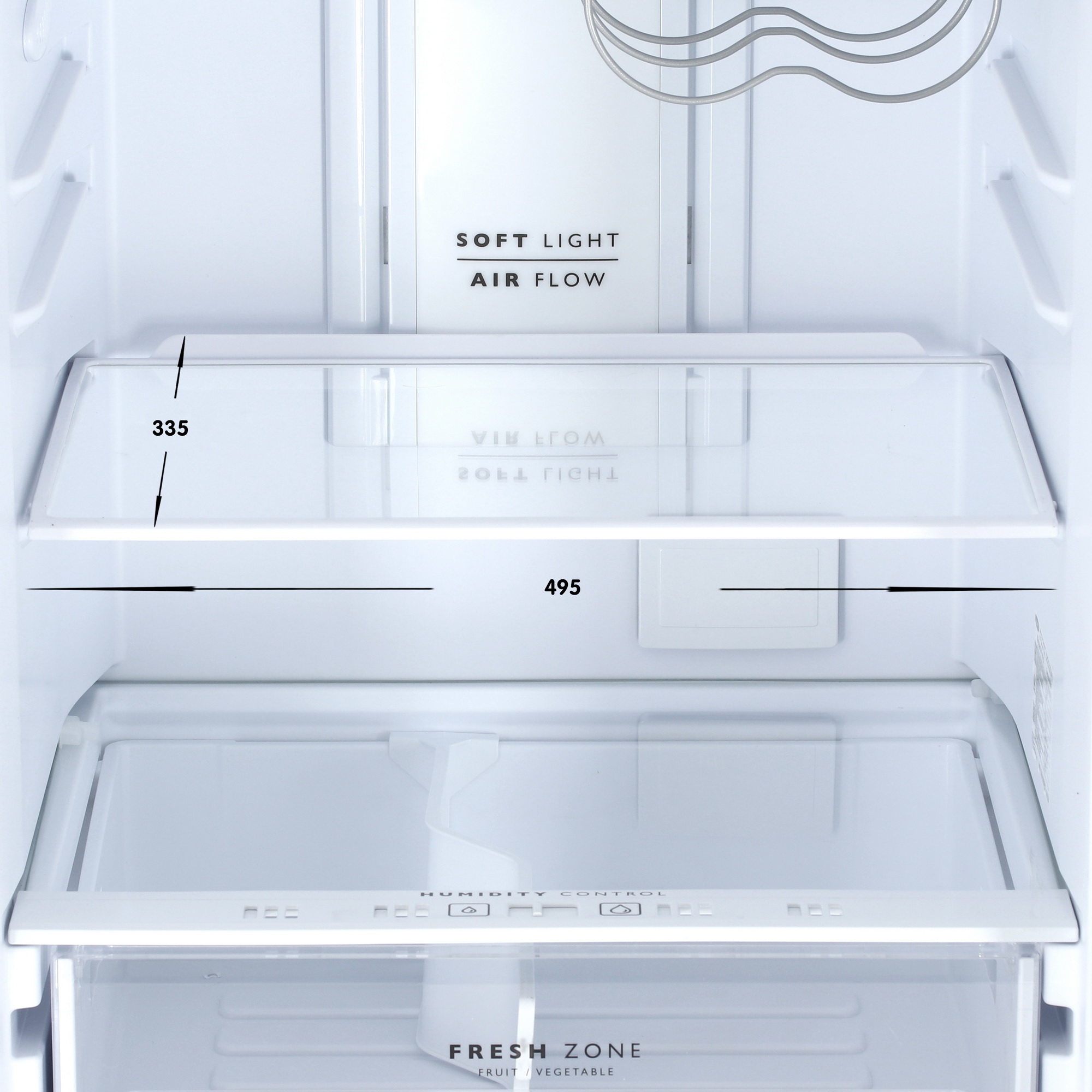 9071540 Холодильник с морозильником   Бирюса 940NF белый STDN-0118641 - Вид №8