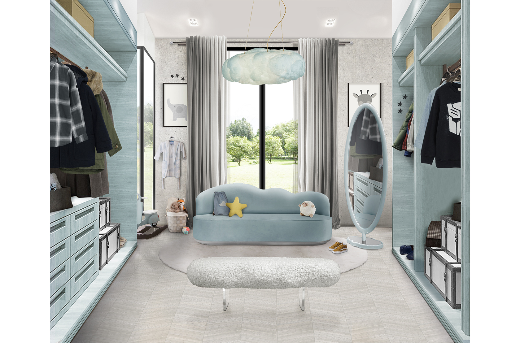 CIST544 Зеркала для детской Облако Circu  - Вид №5