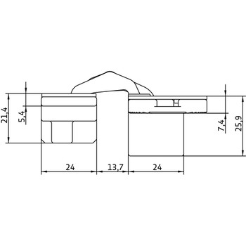 Петля Anselmi 150 3D 44 Santreyd LK01-942 - Вид №3