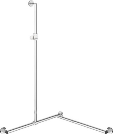 900.35.30640 Поручень для душа с выдвижным держателем для душа HEWI Greifen 