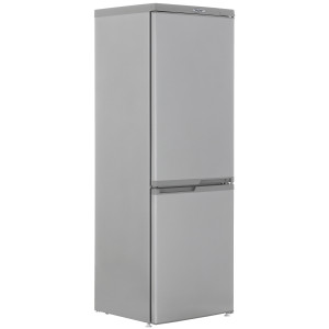 1330096 Холодильник с морозильником   DON R-290 MI серебристый