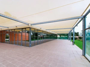 BARRISOL Печатный натяжной потолок из пвх для улицы