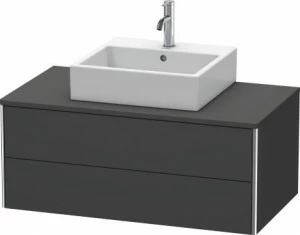 XS491104949 XSquare Тумбочка для подвесной консоли Графит матовый, декор