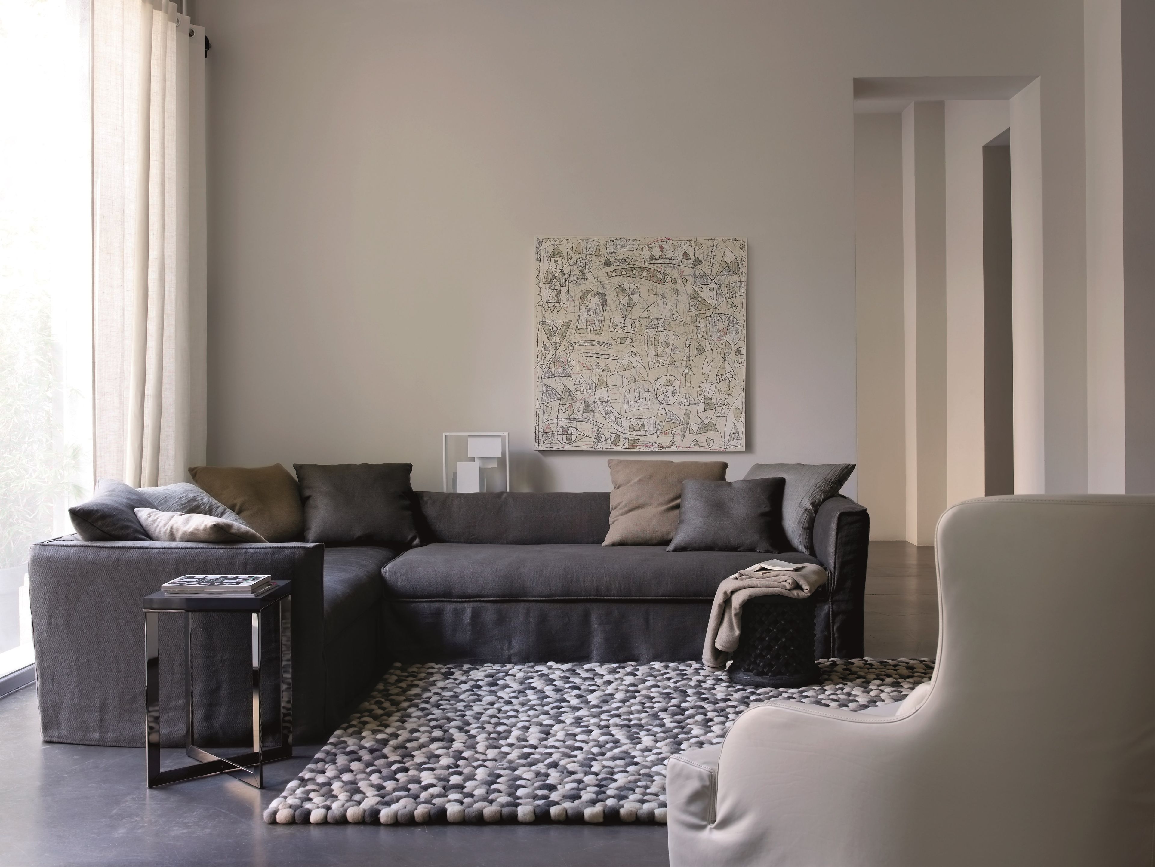 Раскладной диван-кровать из ткани Meridiani Law ARCH-00145239 - Вид №4