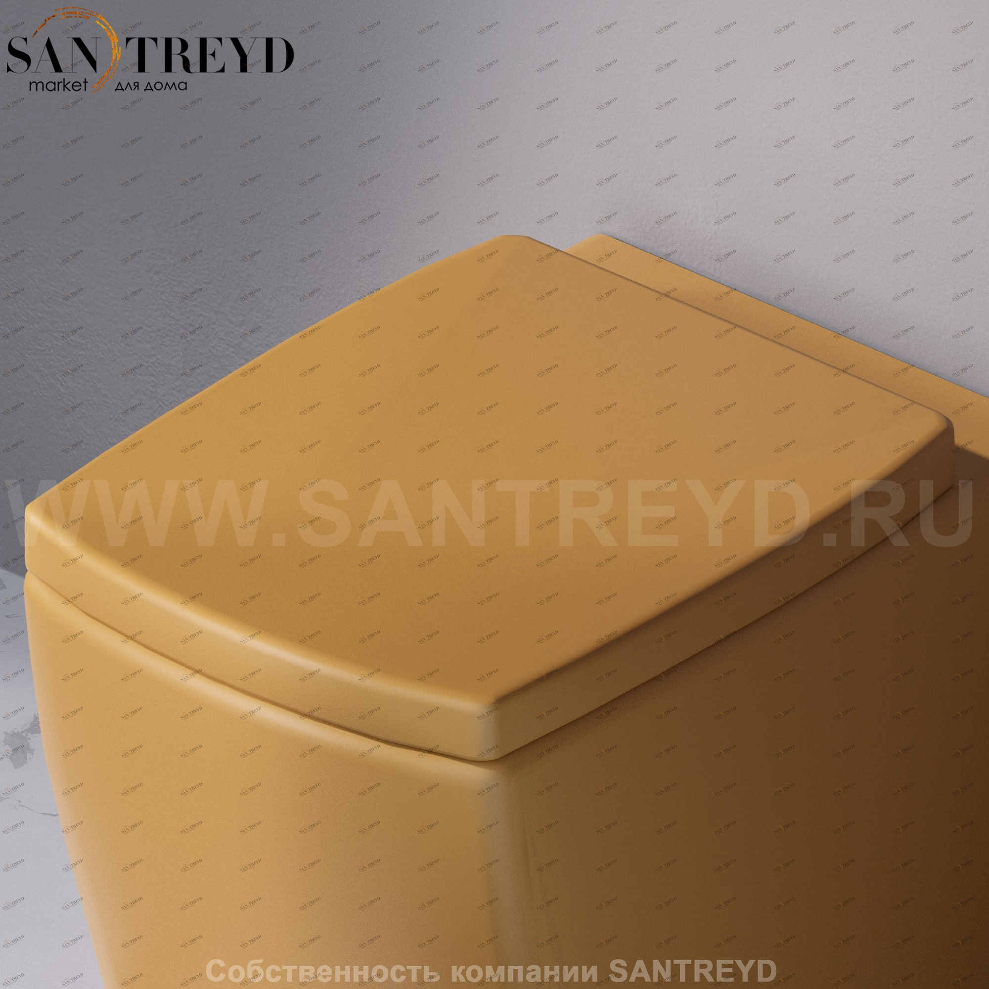 C521.133 Крышка сиденье для унитаза A. e T. Italia SQUARE AeT ITALIA