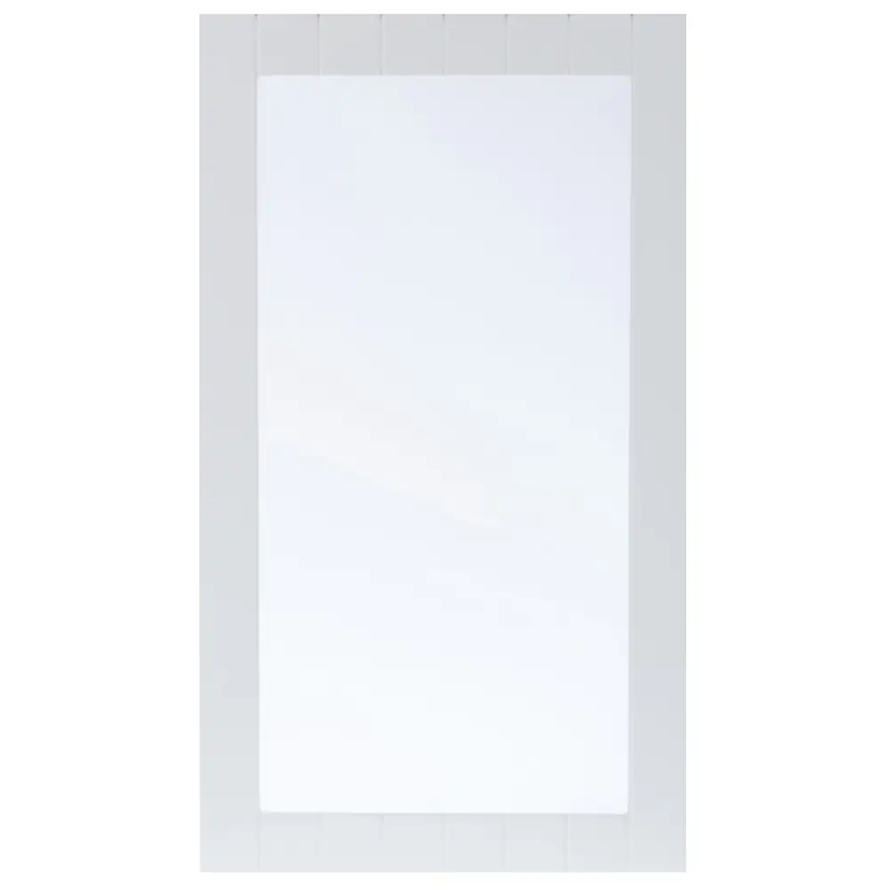 Витрина для шкафа Delinia «Фенс белый» 40x70 см, МДФ, цвет белый Фэнс белый STLM-2201254