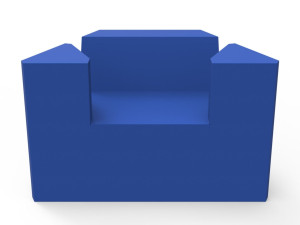 Кресло QM Foam с подлокотниками для контракта