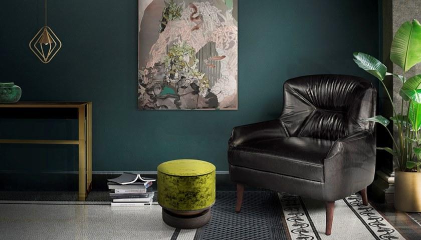 Porustudio Круглый бархатный пуф sun-id-1421072 - Вид №5