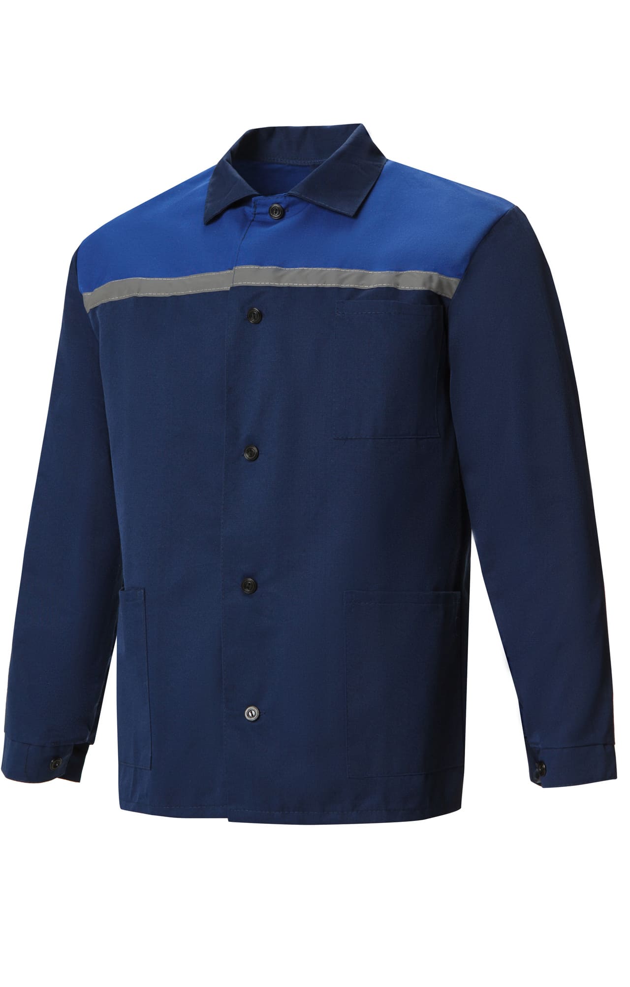 63026 Костюм Строителя темно-синий василек  Летняя спецодежда  размер 52-54/182-188  - Вид №1