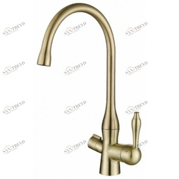 Zorg ZR 339 YF BR Смеситель для кухни Zorg 395х210 мм 