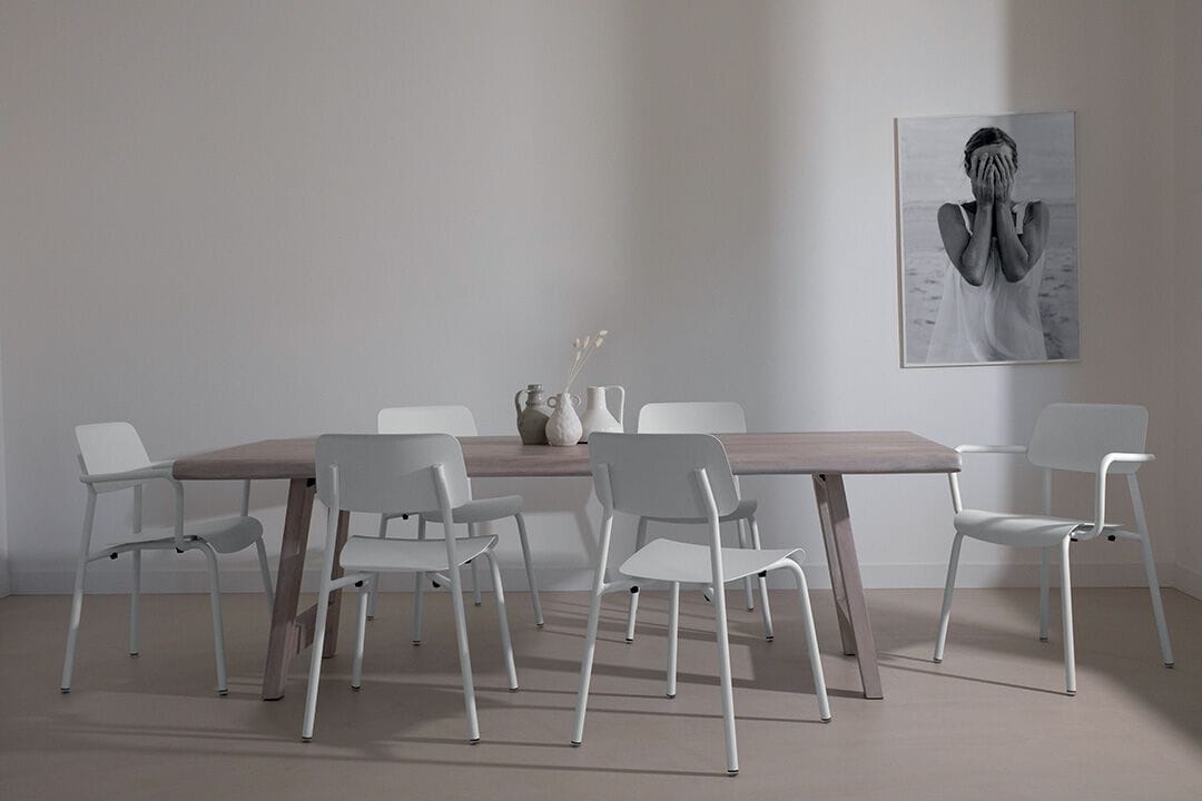 Штабелируемый алюминиевый стул Fermob Studie ARCH-00111829 - Вид №27