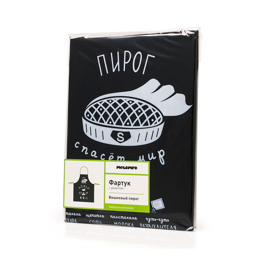 Mel19-3 Фартук "вишневый пирог", 76х68 см Melompo  - Вид №3