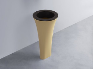 AMLA45-LV+AMPILT-CA+AMCOLT-CN Раковина Amedeo Tondo отдельностоящая cielo Enjoy + Amedeo