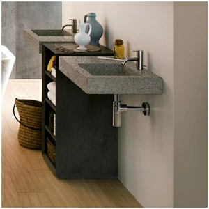 L5819DX Подвесная раковина настенная овальная Neutra Design  белая