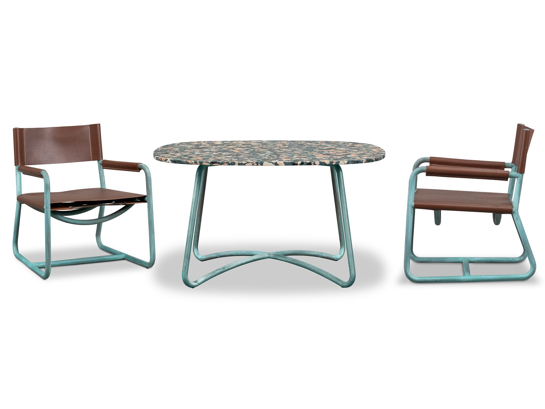 Кожаный садовый стул Baxter ARCH-00087784 - Вид №6