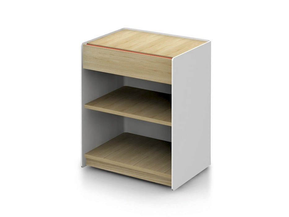 Твердый деревянный низкий офисный шкаф ALKI Landa ARCH-00050584 - Вид №1