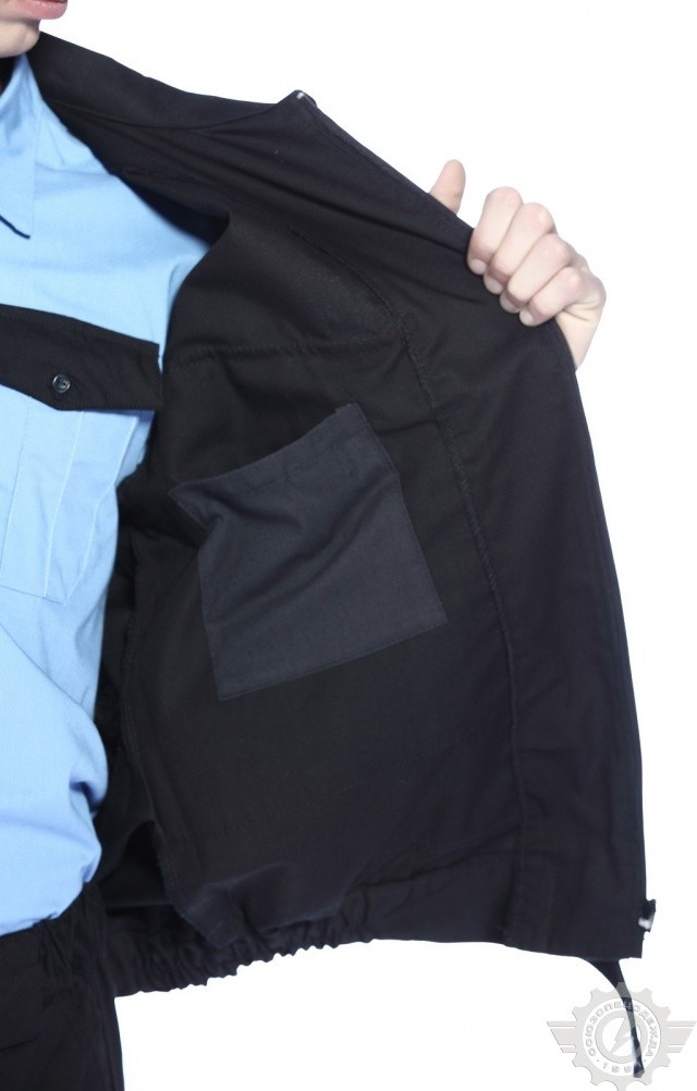 61524 Костюм "Страйк" летний черный  Одежда для охранных структур  размер 64-66/182-188 Спецодежда  - Вид №12