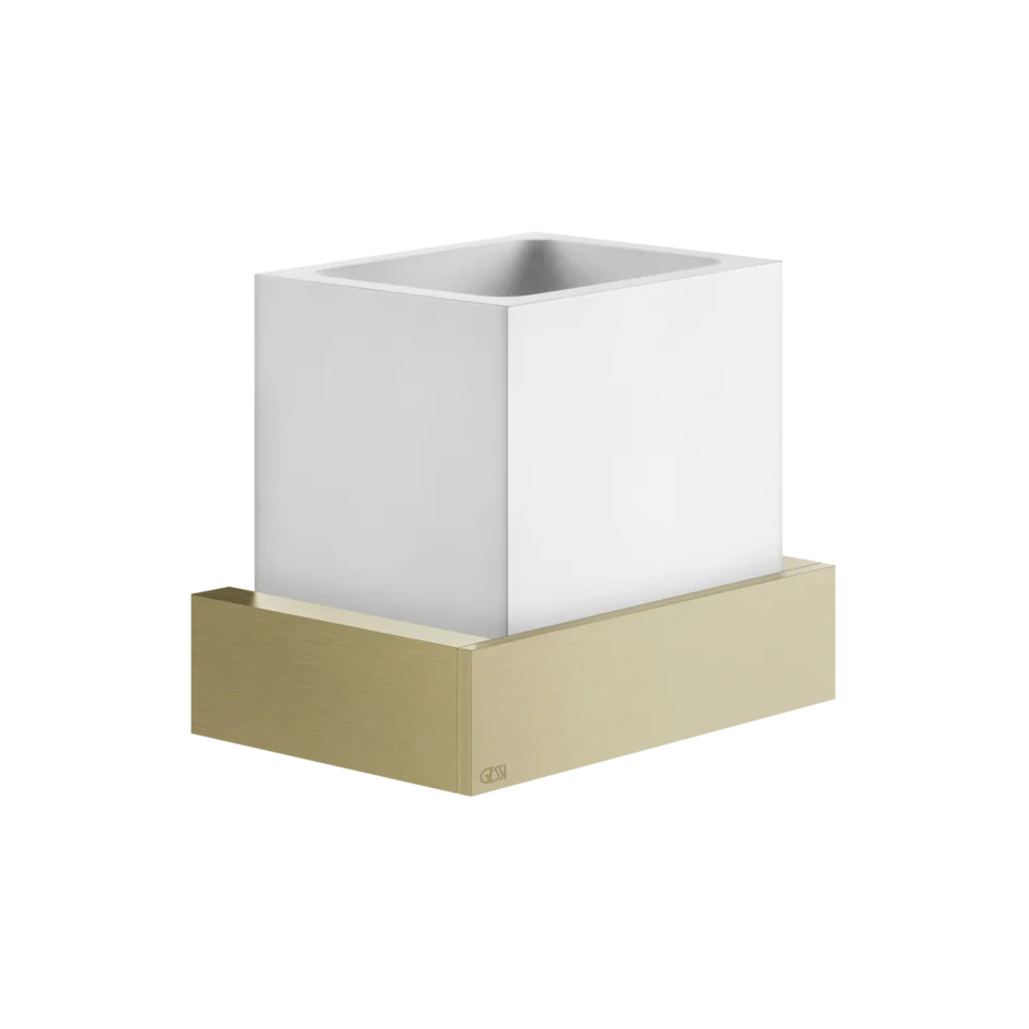 Держатель стакана 20807 727 Gessi Inverso ЛАТУНЬ МАТОВАЯ PVD 20807727